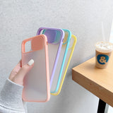 Camera Lens Protection Phone Case on For iPhone 11 Pro Max 8 7 6 6s Plus Xr XsMax X Xs SE 2020 Color Candy Soft Back Cover Gift