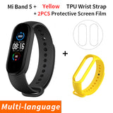 Xiaomi Mi Band 5 Smart Bracelet 4 Color AMOLED Screen Miband 5 Smartband Fitness Traker Bluetooth Sport Waterproof Smart Band