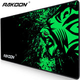 Rakoon Extra Large Mouse Pad Big Computer Gaming Mousepad Anti-slip Natural Rubber with Locking Edge Gaming Mouse Mat