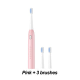 Electric Toothbrush S802 Waterproof Automatic Sonic ToothBrush Rechargeable 5 Models with 2 Brush Heads