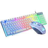 RAXFLY Gaming Keyboard And Mouse Set With Backlight For Computer Wired Keyboard 104 Keys Keyboard Set For PC Laptop Desktop