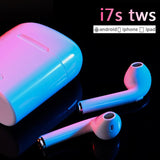 TWS i7s Wireless Headset Bluetooth Earphones Waterproof Music Headphones Sports Earbuds Business Headset Work on all Smartphones