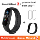 Xiaomi Mi Band 5 Smart Bracelet AMOLED Miband 5 Smartband Fitness Traker Bluetooth Sport Waterproof Wristband APP Global Version