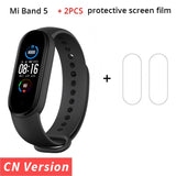 Xiaomi Mi Band 5 Smart Bracelet 4 Color AMOLED Screen Miband 5 Smartband Fitness Traker Bluetooth Sport Waterproof Smart Band