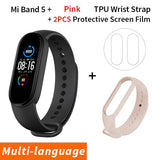 Xiaomi Mi Band 5 Smart Bracelet 4 Color AMOLED Screen Miband 5 Smartband Fitness Traker Bluetooth Sport Waterproof Smart Band