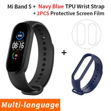 Xiaomi Mi Band 5 Smart Bracelet 4 Color AMOLED Screen Miband 5 Smartband Fitness Traker Bluetooth Sport Waterproof Smart Band