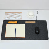 70*33cm Simple Large Office Desk Mat Modern Table Keyboard Computer Mouse Pad Wool Felt Laptop Cushion Mice Mat Gaming Mousepad