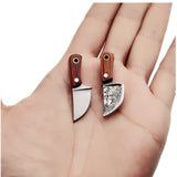 Swayboo Keychain Knife kitchen  small Mini Portable EDC Fixed Blade Real Letter cutter Knife pattern Accessories Crafts Gift