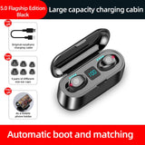 Bluetooth V5.0 Earphone Wireless Earphones Stereo Sport Wireless Headphones Earbuds headset 2000 mAh Power For iPhone Xiaomi