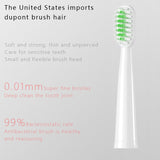 Electric Toothbrush S802 Waterproof Automatic Sonic ToothBrush Rechargeable 5 Models with 2 Brush Heads