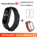 Xiaomi Mi Band 5 Smart Bracelet AMOLED Miband 5 Smartband Fitness Traker Bluetooth Sport Waterproof Wristband APP Global Version