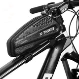 X-TIGER Rainproof Bicycle Bag Bike Frame Bag Touchscreen Phone Case Cycling Bags MTB Bike Bicycle Top Tube Handlebar Bicycle Bag