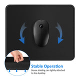 Rakoon Extra Large Mouse Pad Big Computer Gaming Mousepad Anti-slip Natural Rubber with Locking Edge Gaming Mouse Mat