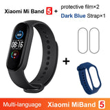 Xiaomi Mi Band 5 Smart Bracelet AMOLED Miband 5 Smartband Fitness Traker Bluetooth Sport Waterproof Wristband APP Global Version