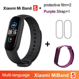 Xiaomi Mi Band 5 Smart Bracelet AMOLED Miband 5 Smartband Fitness Traker Bluetooth Sport Waterproof Wristband APP Global Version