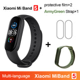 Xiaomi Mi Band 5 Smart Bracelet AMOLED Miband 5 Smartband Fitness Traker Bluetooth Sport Waterproof Wristband APP Global Version