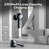 TWS Bluetooth Earphones Wireless Headphon 2200mAh Charging Box Sports Waterproof Digital display Earbuds Headsets With Microphon