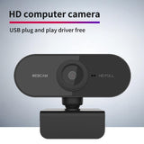 New 30 degrees rotatable 2.0 HD Webcam 1080p 720p 480p USB Camera Video Recording Web Camera with Microphone For PC Computer