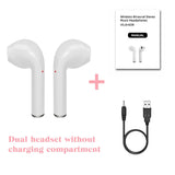 TWS i7s Wireless Headset Bluetooth Earphones Waterproof Music Headphones Sports Earbuds Business Headset Work on all Smartphones