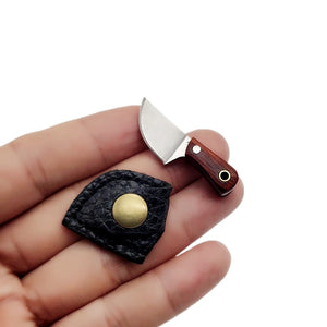 Swayboo Keychain Knife kitchen  small Mini Portable EDC Fixed Blade Real Letter cutter Knife pattern Accessories Crafts Gift