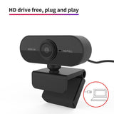 New 30 degrees rotatable 2.0 HD Webcam 1080p 720p 480p USB Camera Video Recording Web Camera with Microphone For PC Computer