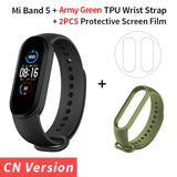 Xiaomi Mi Band 5 Smart Bracelet 4 Color AMOLED Screen Miband 5 Smartband Fitness Traker Bluetooth Sport Waterproof Smart Band