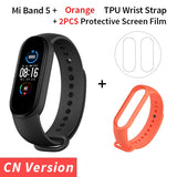 Xiaomi Mi Band 5 Smart Bracelet 4 Color AMOLED Screen Miband 5 Smartband Fitness Traker Bluetooth Sport Waterproof Smart Band