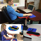 Attachable Armrest Pad Desk Computer Table Arm Support Mouse Pads Arm Wrist Rests Chair Extender Hand Shoulder Protect Mousepad