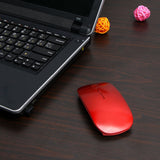 1600 DPI USB Optical Wireless Computer Mouse 2.4G Receiver Super Slim Mouse For PC Laptop