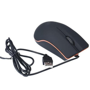 USB Mouse Wired Gaming 1200 DPI Optical 3 Buttons Game Mice For PC Laptop Computer E-sports 1M Cable USB Game M20 Wire Mouse