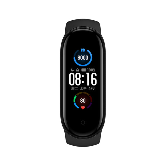 Xiaomi Mi Band 5 Smart Bracelet 4 Color AMOLED Screen Miband 5 Smartband Fitness Traker Bluetooth Sport Waterproof Smart Band