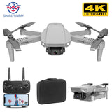 SHAREFUNBAY E88 drone 4k HD wide-angle camera drone WiFi 1080p real-time transmission FPV drone follow me rc Quadcopter