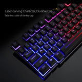 RAXFLY Gaming Keyboard And Mouse Set With Backlight For Computer Wired Keyboard 104 Keys Keyboard Set For PC Laptop Desktop