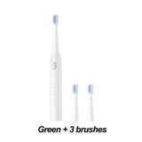 Electric Toothbrush S802 Waterproof Automatic Sonic ToothBrush Rechargeable 5 Models with 2 Brush Heads