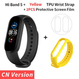 Xiaomi Mi Band 5 Smart Bracelet 4 Color AMOLED Screen Miband 5 Smartband Fitness Traker Bluetooth Sport Waterproof Smart Band