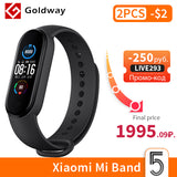 Xiaomi Mi Band 5 Smart Bracelet 4 Color AMOLED Screen Miband 5 Smartband Fitness Traker Bluetooth Sport Waterproof Smart Band