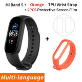 Xiaomi Mi Band 5 Smart Bracelet 4 Color AMOLED Screen Miband 5 Smartband Fitness Traker Bluetooth Sport Waterproof Smart Band