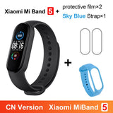 Xiaomi Mi Band 5 Smart Bracelet AMOLED Miband 5 Smartband Fitness Traker Bluetooth Sport Waterproof Wristband APP Global Version